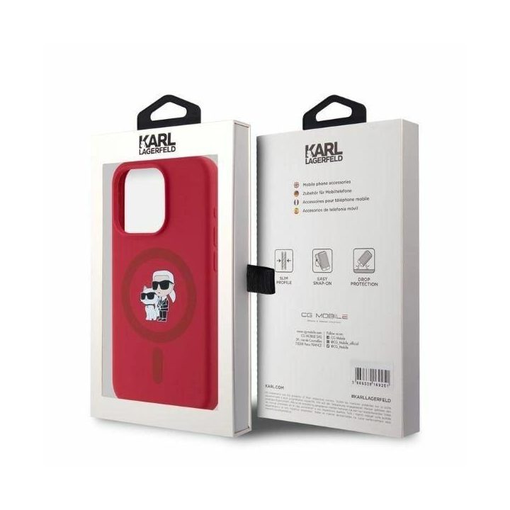 dėklas iPhone 15 Pro“ – raudonas