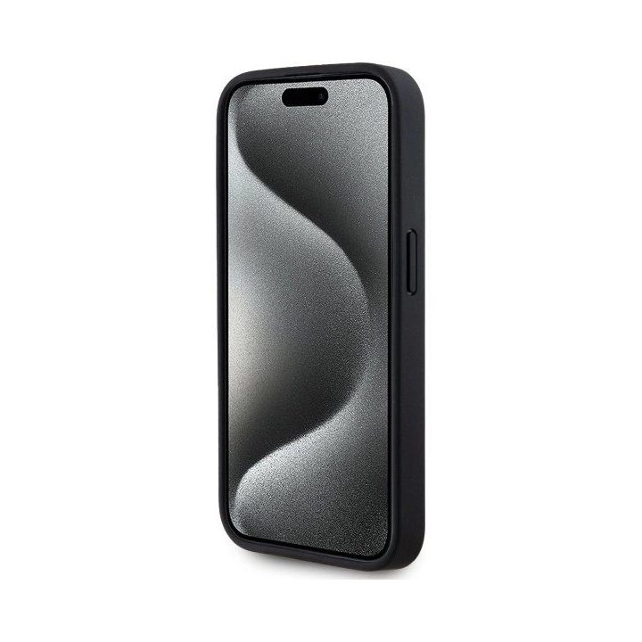 iPhone 15 Pro“ dėklas – juodos spalvos