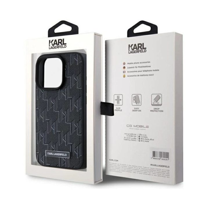 iPhone 15 Pro“ dėklas – juodos spalvos