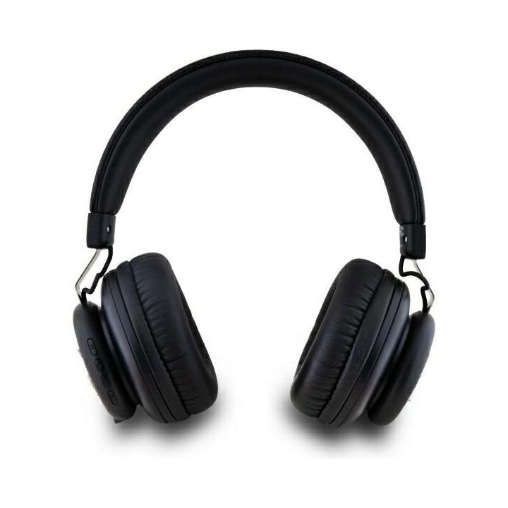 DKNY Metal Logo Bluetooth“ ausinės su galvos juosta – juodos