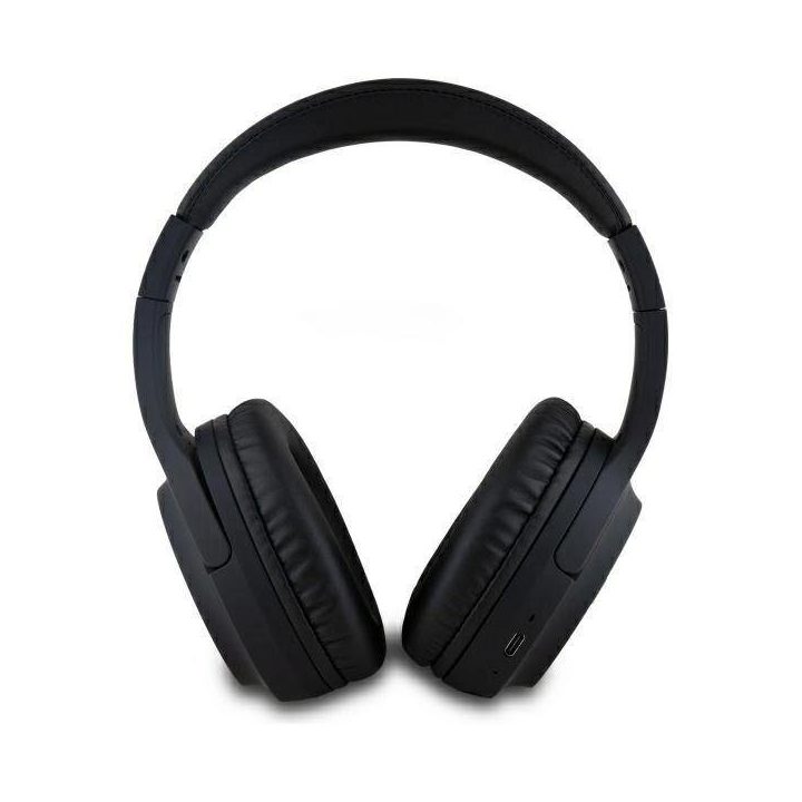 Bluetooth ausinės juodos/juodos su arkos formos logotipu