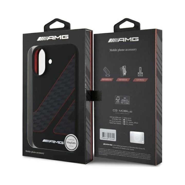 iPhone 16“ dėklas – juodas