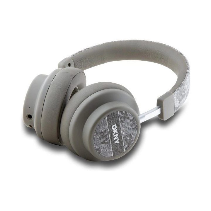DKNY Bluetooth“ ausinės smėlio/smėlio spalvų langeliais