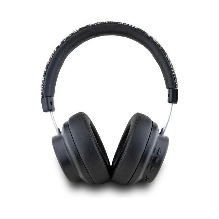 DKNY ausinių Bluetooth“ ausinės ant ausų juodos/juodos languotos
