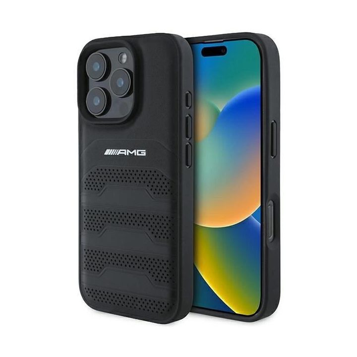 iPhone 16 Pro Max dėklas - juodas
