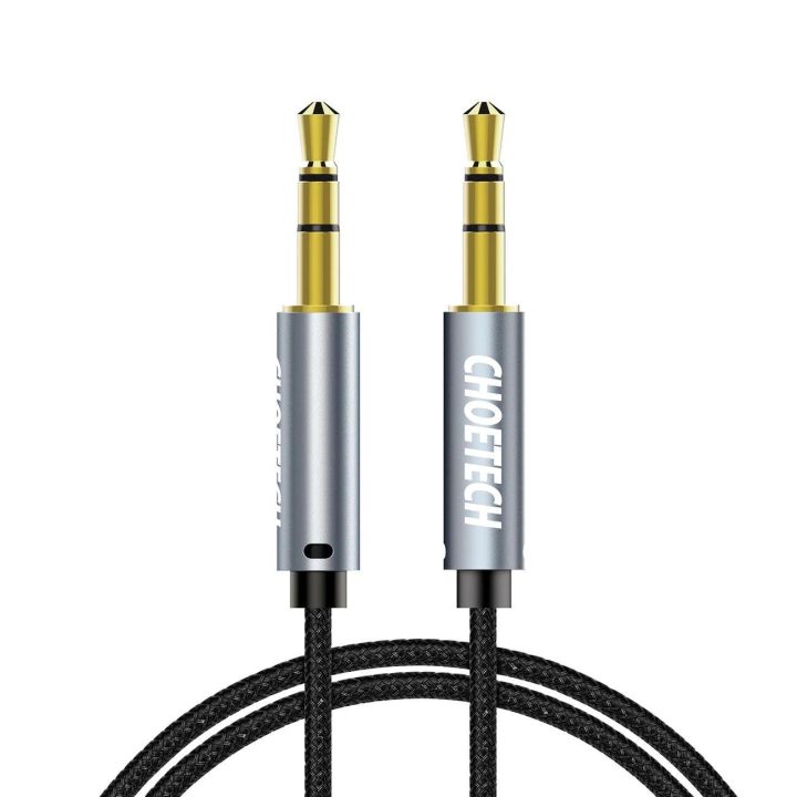 AUX002“ laidas mini lizdas 3,5 mm (vyr.) / mini lizdas 3,5 mm (vyr.) 1,2 m – juodas