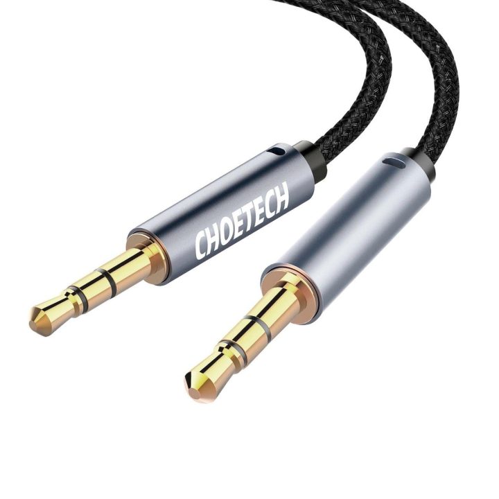 AUX002“ laidas mini lizdas 3,5 mm (vyr.) / mini lizdas 3,5 mm (vyr.) 1,2 m – juodas