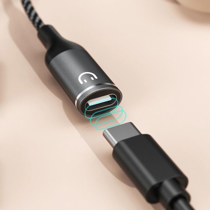 2in1 USB-C adapteris – pilkas