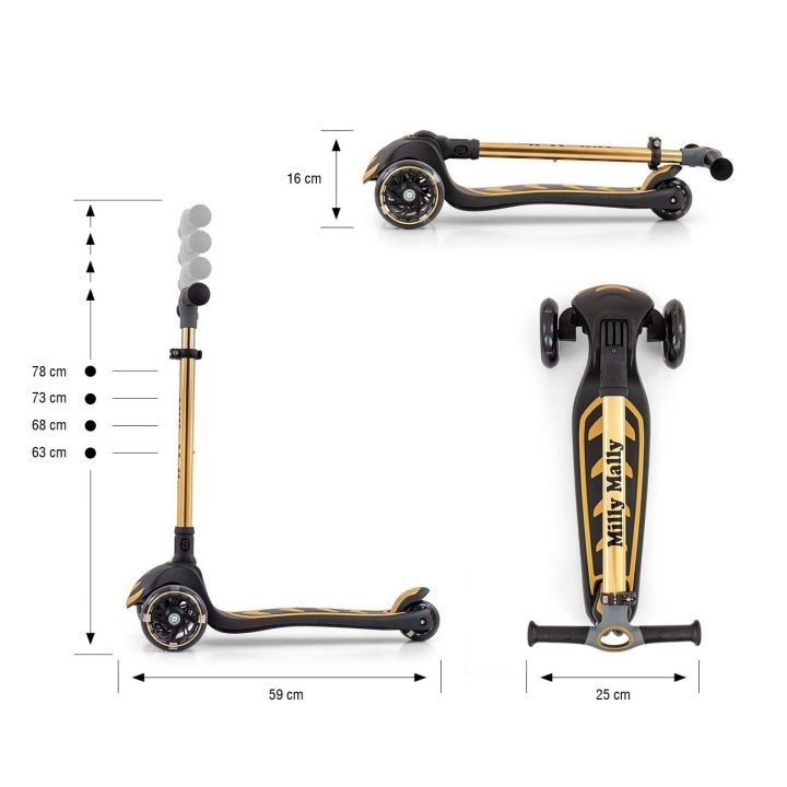 5924 Paspirtukas SCOOTER Boogie golden