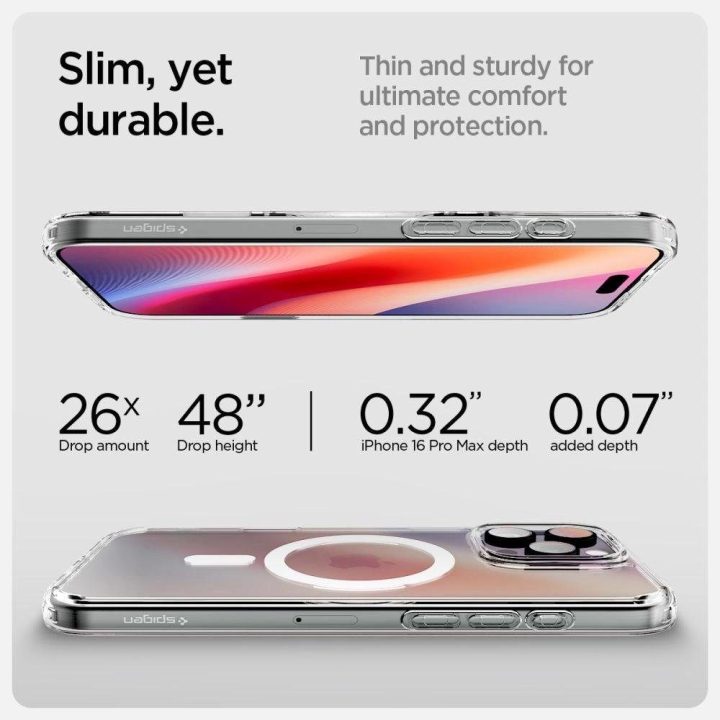 dėklas iPhone 16 Pro - baltas