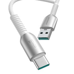3A USB C laidas 1,2 m – pilkos spalvos