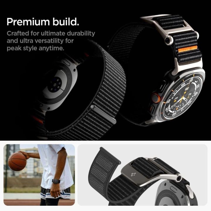 dirželis Samsung Galaxy Watch Ultra“ 47 mm - Juodas