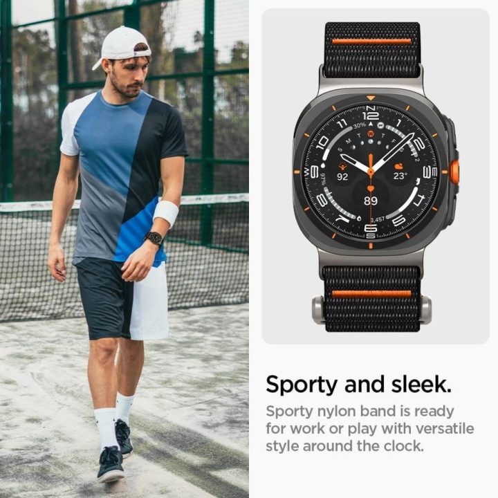dirželis Samsung Galaxy Watch Ultra“ 47 mm - Juodas