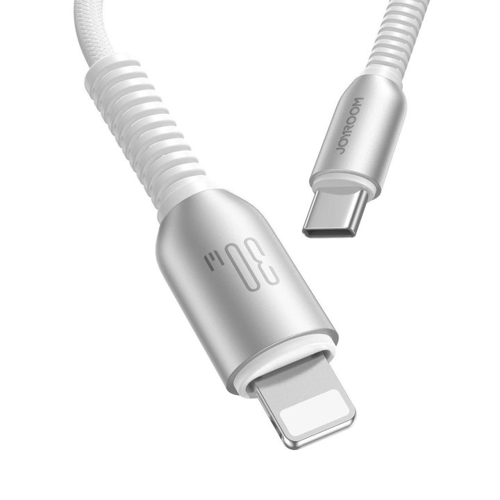 30 W USB-C – Lightning“ kabelis, 1,2 m, pilkas