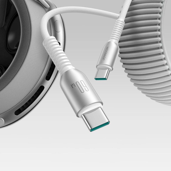 60W USB C laidas 1.2m - pilka