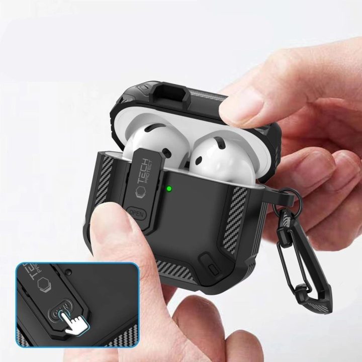 dėklas AirPods 4“ – juodas