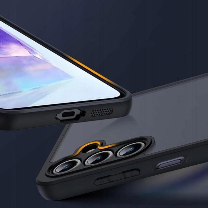 dėklas Xiaomi Redmi 14C / Poco C75“ – juodos spalvos
