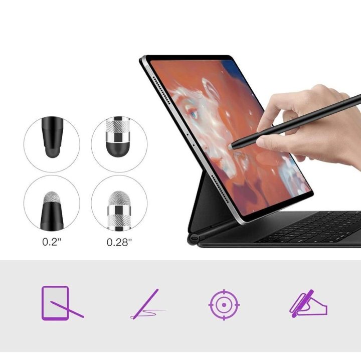 Touch Stylus Passive Pen - Violetinė