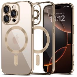 dėklas iPhone 16 Pro Max“ – auksinis