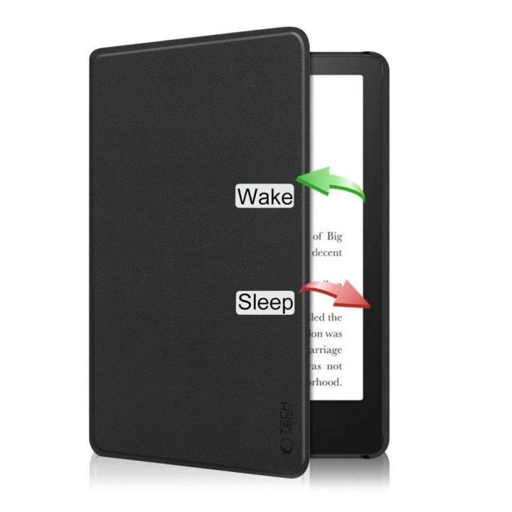 SmartCase skirta Kindle Paperwhite VI / 6 / Signature Edition - juoda