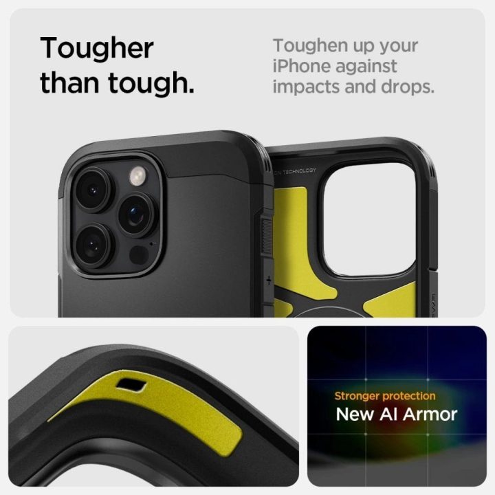 dėklas iPhone 16 Pro Max“ – juodas