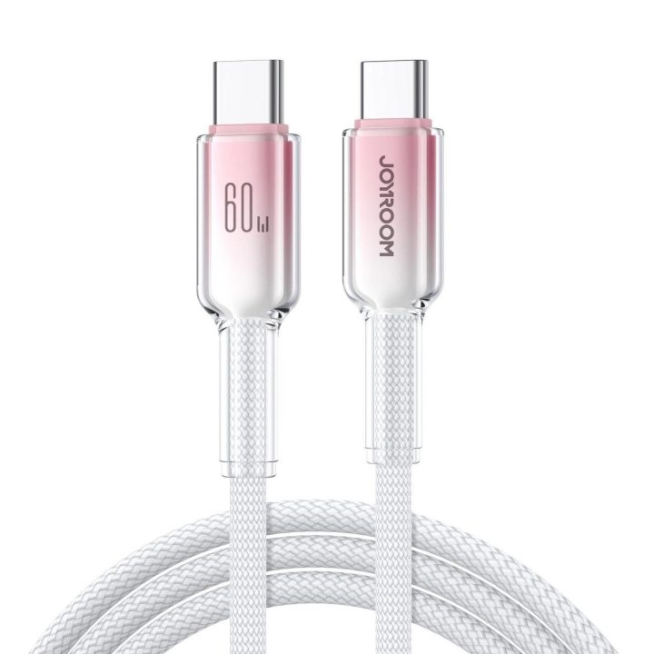 60W USB C laidas 1,2 m – baltas