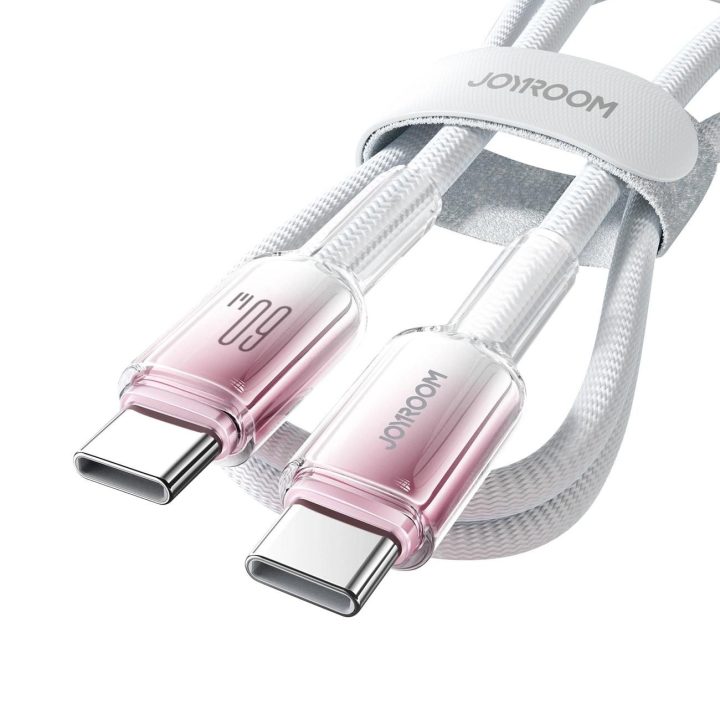 60W USB C laidas 1,2 m – baltas