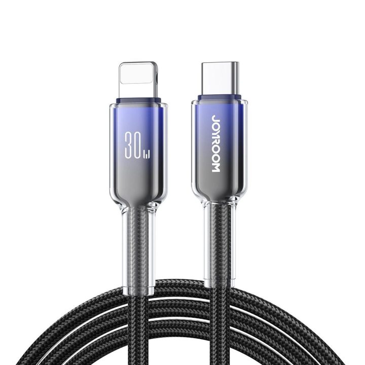 30W USB-C - įrengimo laidas 1,2 m - juodas