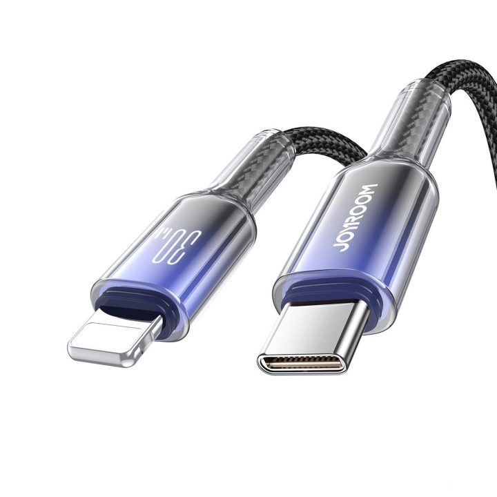 30W USB-C - įrengimo laidas 1,2 m - juodas