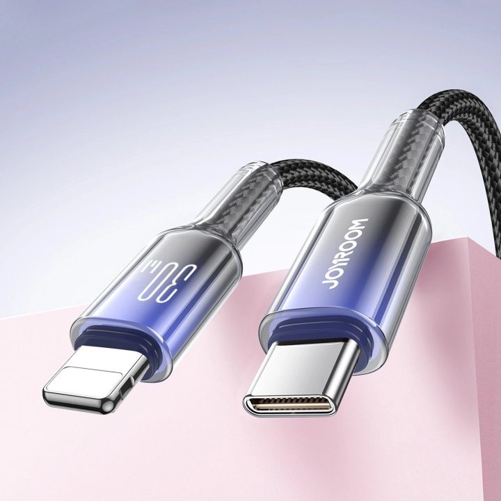 30W USB-C - įrengimo laidas 1,2 m - juodas