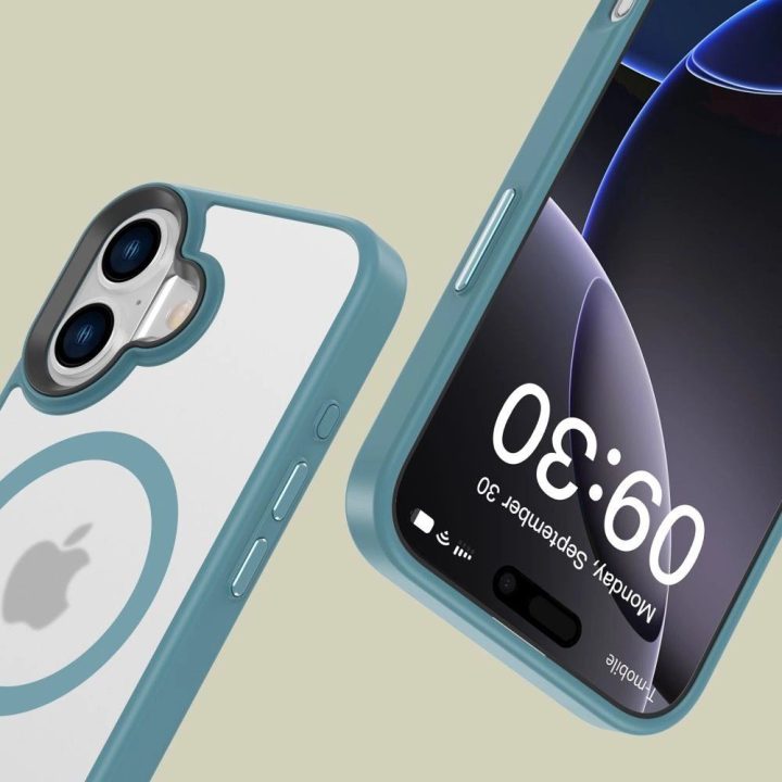 iPhone 16 dėklas – mėlynas