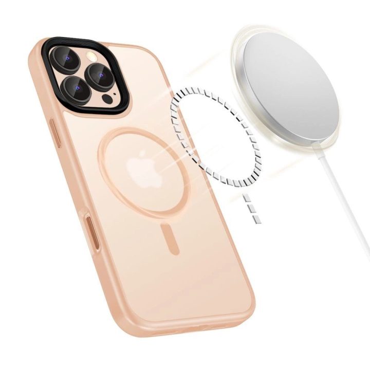 iPhone 16 Pro Max dėklas - rožinis