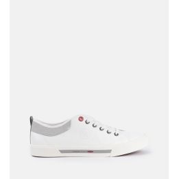 Baltos spalvos vyriški sportiniai bateliai CROSS JEANS