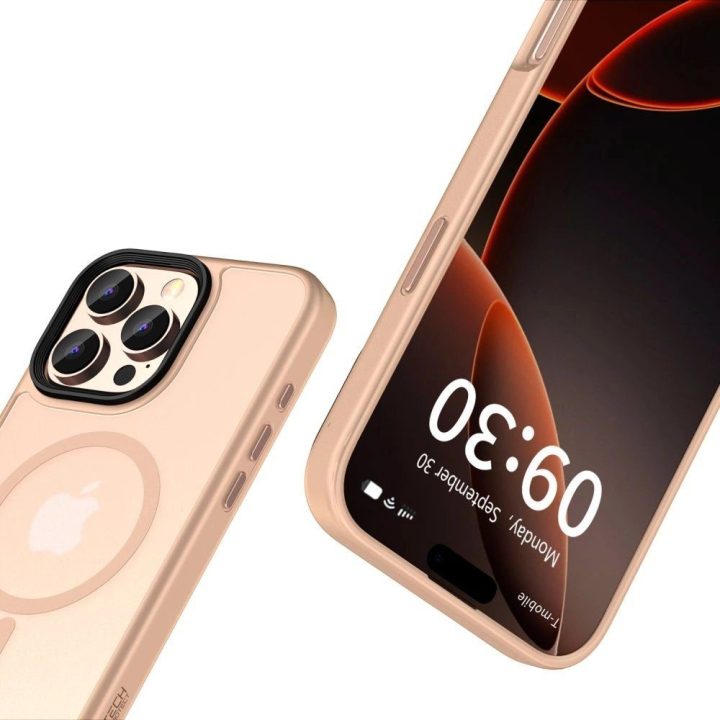 iPhone 16 Pro Max dėklas - rožinis