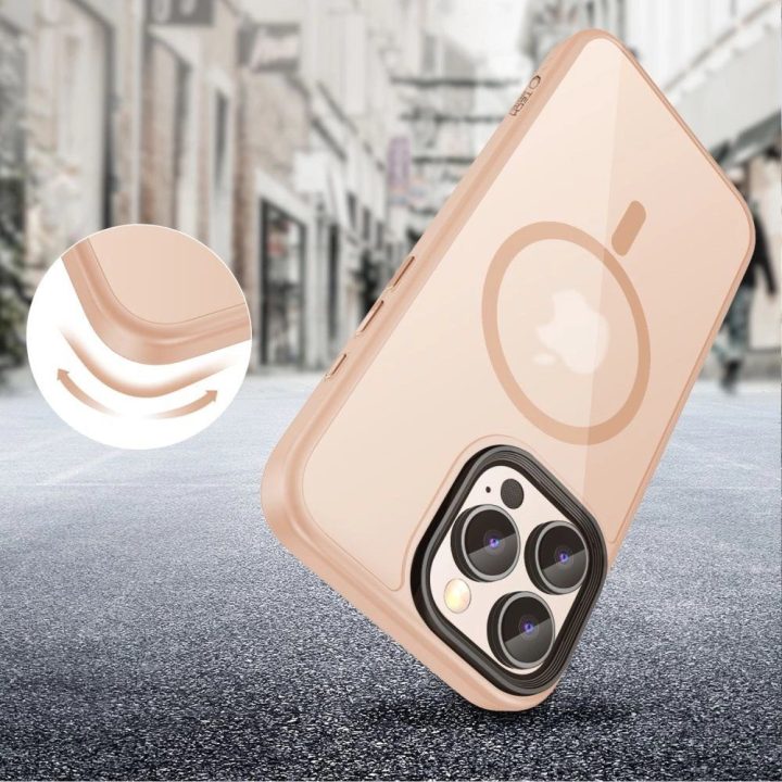 iPhone 16 Pro Max dėklas - rožinis