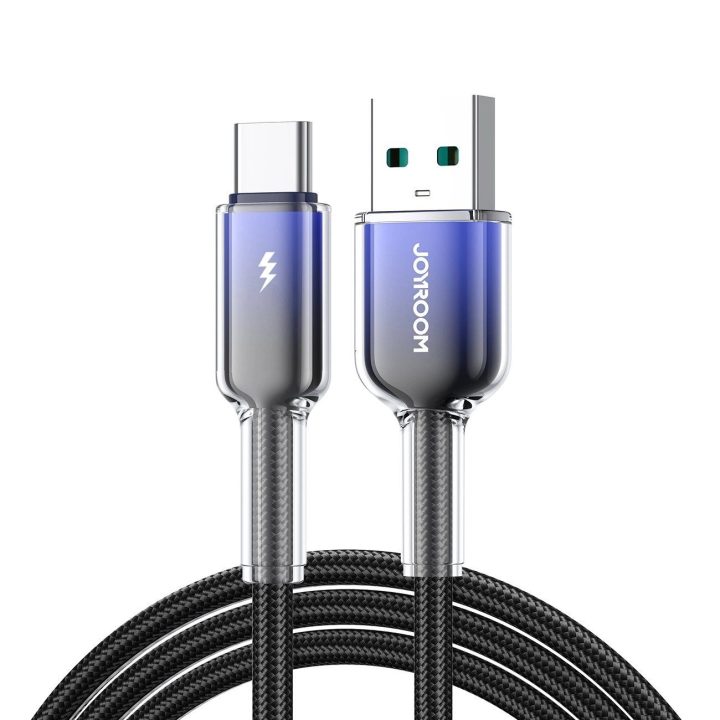 3A USB C laidas 1,2 m - juodas