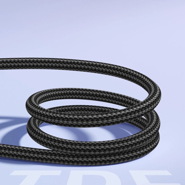 3A USB C laidas 1,2 m - juodas
