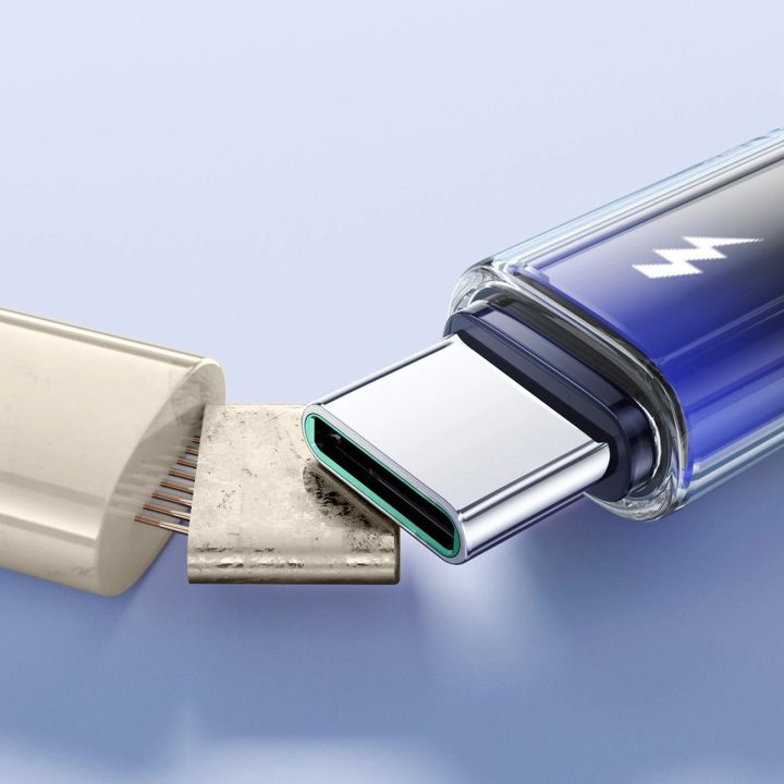 3A USB C laidas 1,2 m - juodas