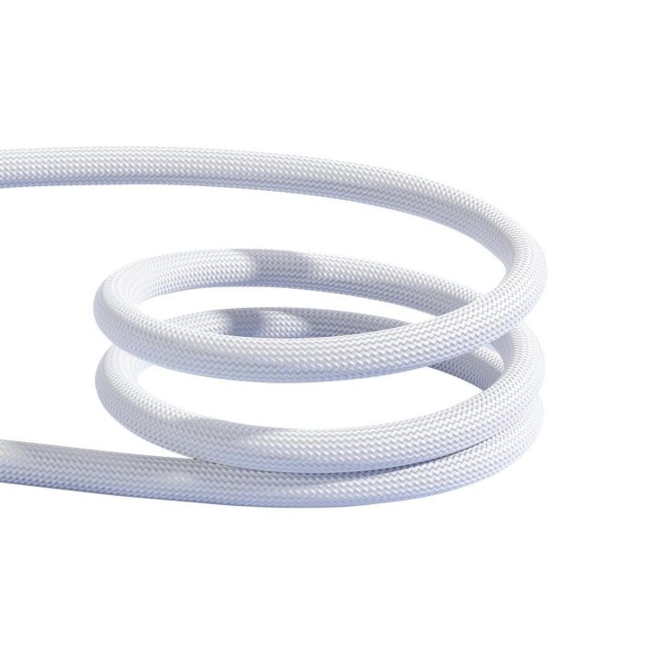3A USB C 1,2 m kabelis – baltas