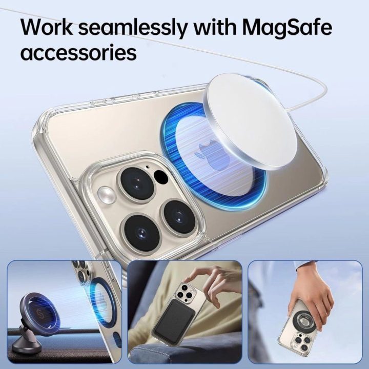 Ring MMP-100 su MagSafe (2 vnt.) - balta - juoda