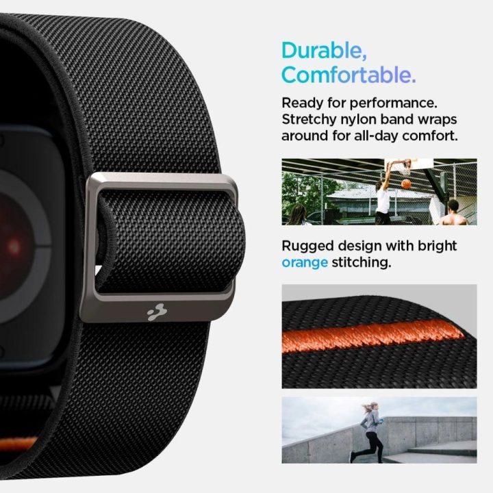 dirželis Apple Watch 10 42 mm – juodas