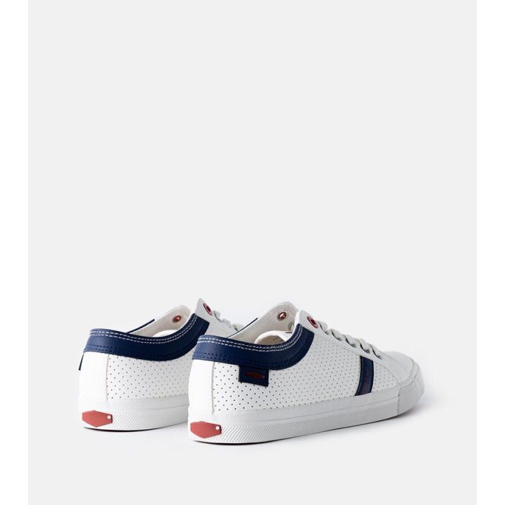 Baltos spalvos vyriški sportiniai bateliai CROSS JEANS