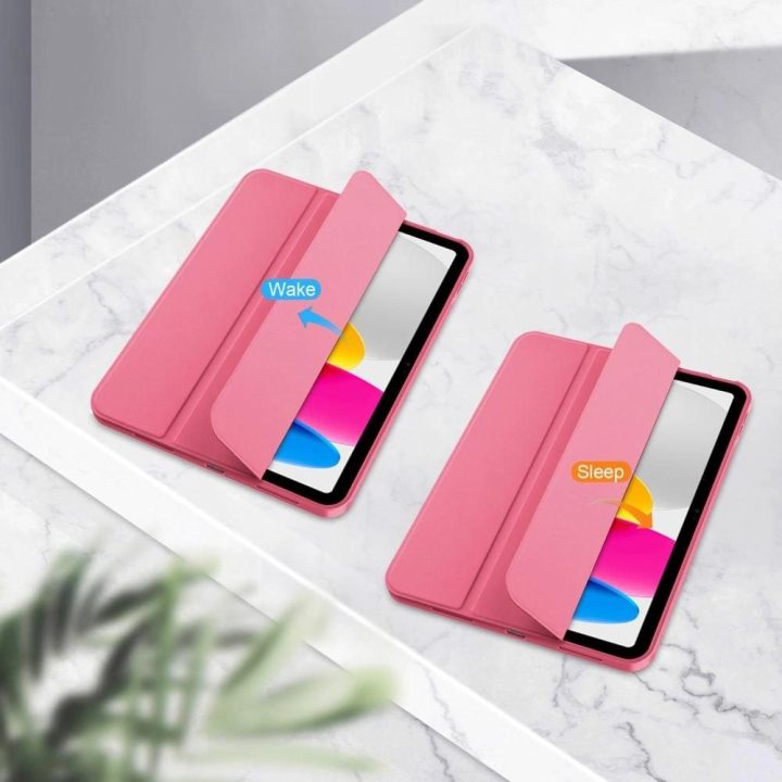 rašiklio dėklas iPad 10 / 2022 - rožinis