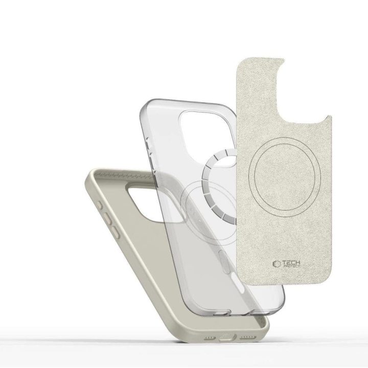 dėklas iPhone 16 Pro“ telefonui - smėlinis