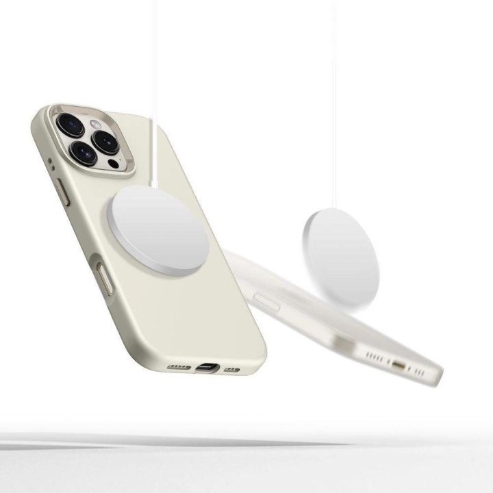 dėklas iPhone 16 Pro“ telefonui - smėlinis