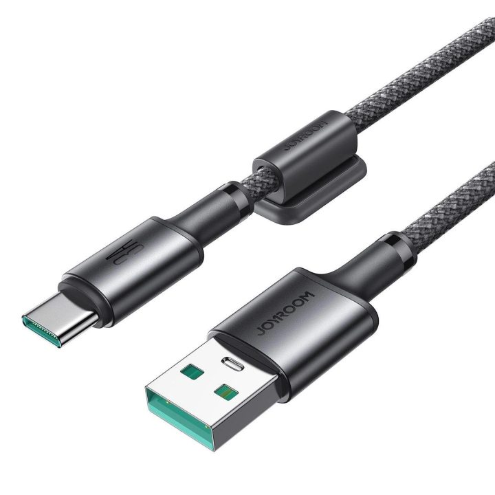 3A USB C laidas su magnetiniu organizatoriumi 1,2 m – pilkas