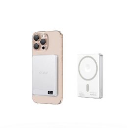Powerbank“ MagSafe 5000 mAh - sidabrinis