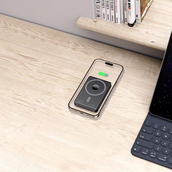 Powerbankas 5000 mAH - juoda
