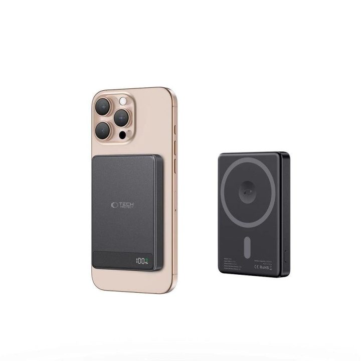 Powerbankas 5000 mAH - juoda