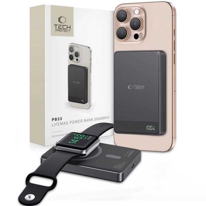 Powerbankas 5000 mAH - juoda
